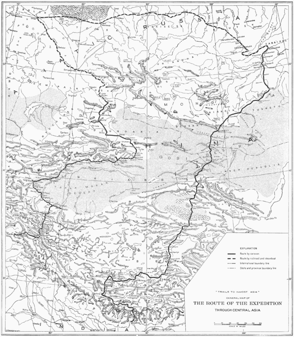 Центрально-Азиатская Экспедиция Рериха – Карта маршрута.png