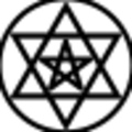 Пентаграмма в тетраграмматоне в круге.svg