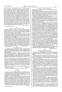 London Spiritualist, No. 335, January 24, 1879, p. 43