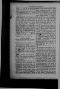 Spiritual Scientist, v. 3, No. 10, November 11, 1875, pp. 110-1