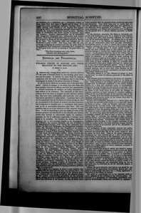 Spiritual Scientist, v. 1, No. 19, January 14, 1875, pp. 220-21